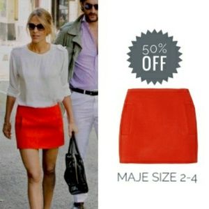 MAJE -(S)Jacky Mini Skirt w/ POCKETS!